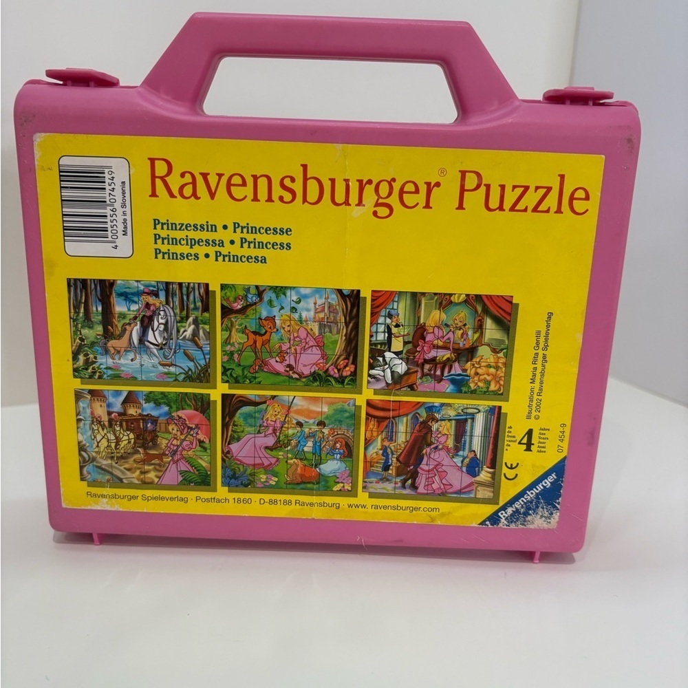 Ravensburger Pink Princess 9-1 Puzzle with Carrying Case-Complète - Picture 2 of 7